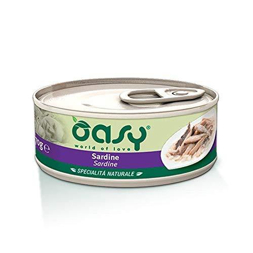 Oasy Specialità Naturale Sardine 70gr Oasy Specialità Naturale Sardine 70gr